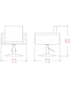Кресло парикмахерское "App relax"