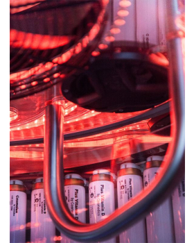 Солярий "Fire-Sun Galaxy 54*200" вертикальный