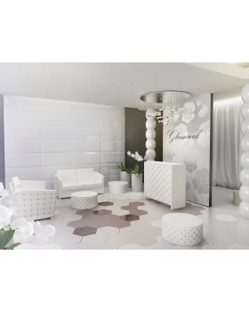 Мужское зеркало барбер "Гламрок III"