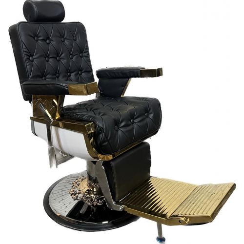 Мужское барбер кресло "Мигель Голд"