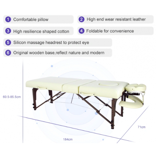 Складной массажный стол "HZ-3388"