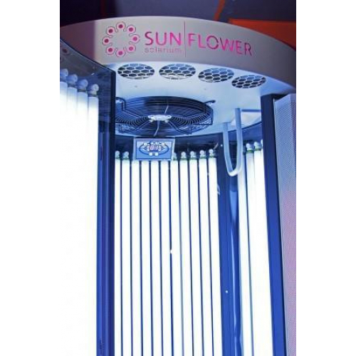Вертикальный солярий "SunFlower V50" все включено