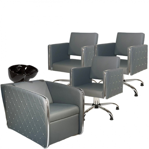 Парикмахерская мойка "Платинум" Black Sink