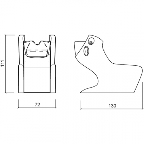 Мойка парикмахерская "TEKNOWASH BASIC"