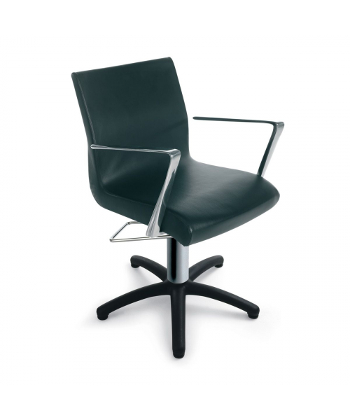 Кресло парикмахерское "Aluotis Ecoblack Dieci"